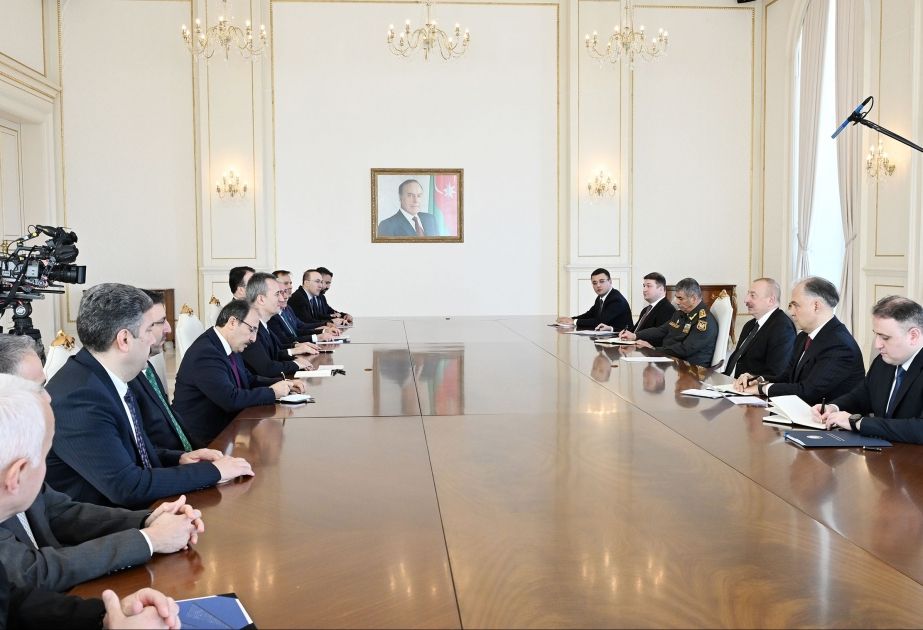 President Ilham Aliyev receives Turkish delegation [PHOTOS/VIDEO]