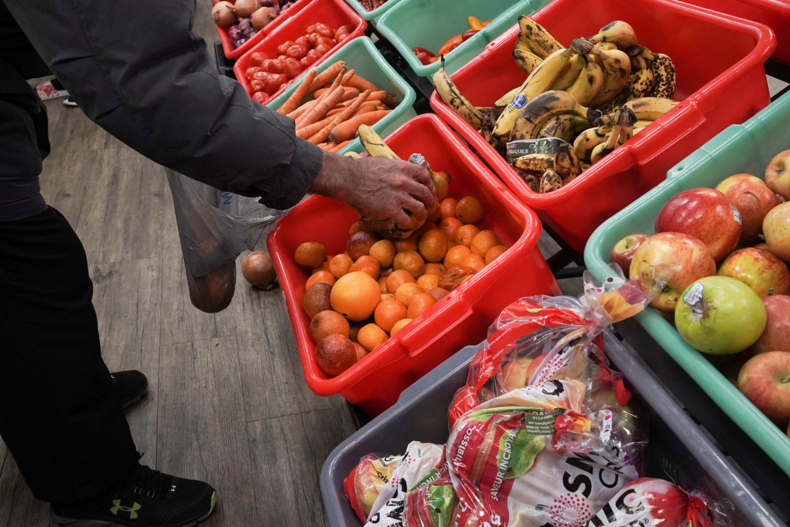 Cheaper food helps shop price inflation drop to lowest level