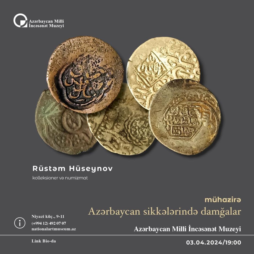 National Art Museum to host lecture on Azerbaijan's stamped coins