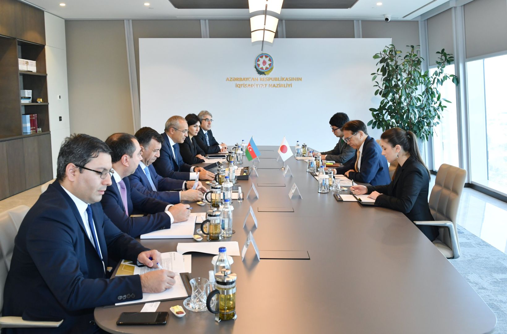 Azerbaijan, Japan discuss priority directions of bilateral business partnership [PHOTOS]