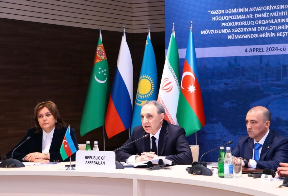 Five-way meeting of chief prosecutors of Caspian littoral states underway in Baku