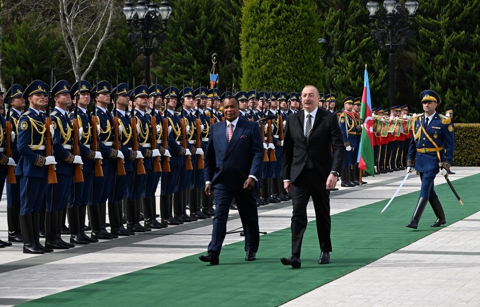 Baku hosts official welcome ceremony for President of Kongo [PHOTOS/VIDEO]