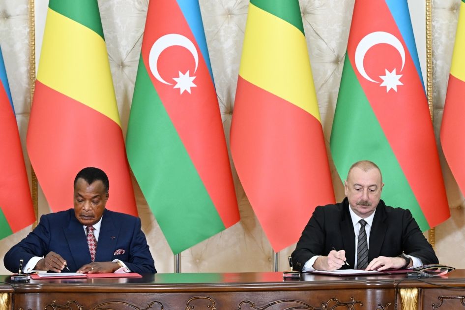 Azerbaijan, Republic of Congo sign documents [PHOTOS/VIDEO]