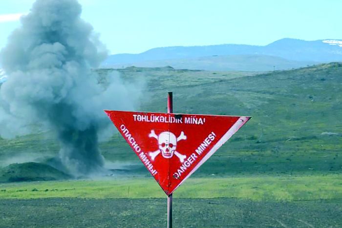 Azerbaijani NGOs make joint statement on Armenia's landmine terror
