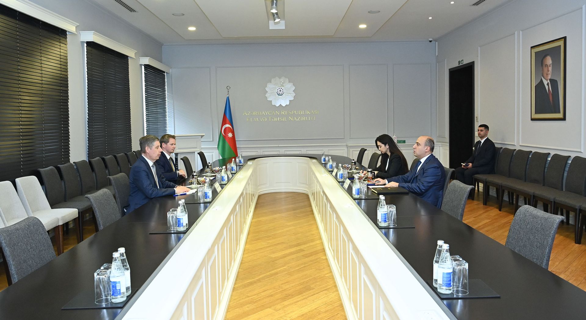 Minister of Science, Education meets with Russian Ambassador to Azerbaijan [PHOTOS]