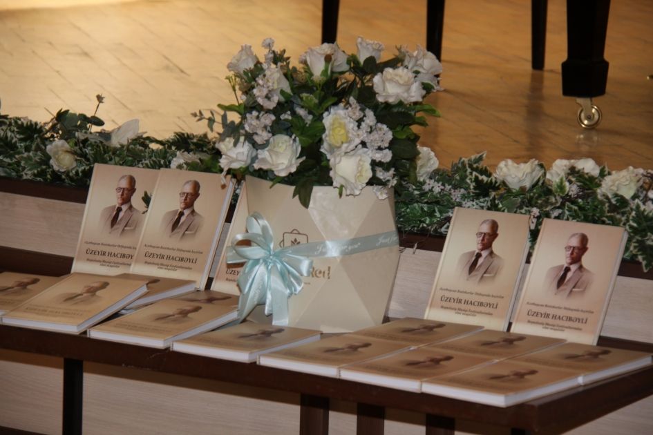 Azerbaijan Composers' Union presents book about Uzeyir Hajibayli [PHOTOS]