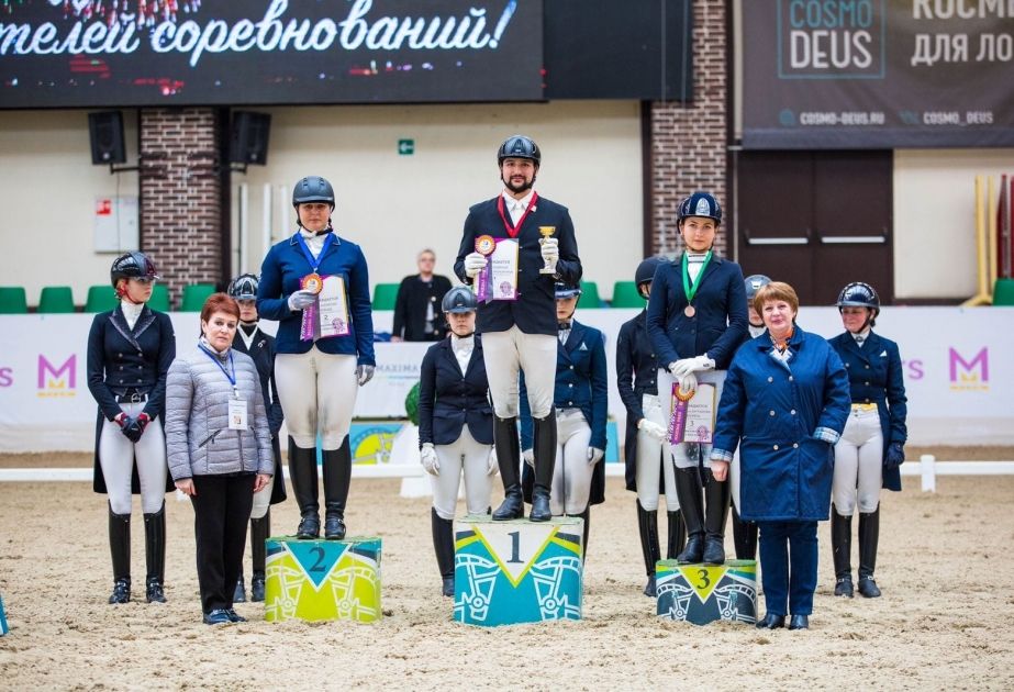 Azerbaijani equestrian claim gold medals at Maxima Masters Championship