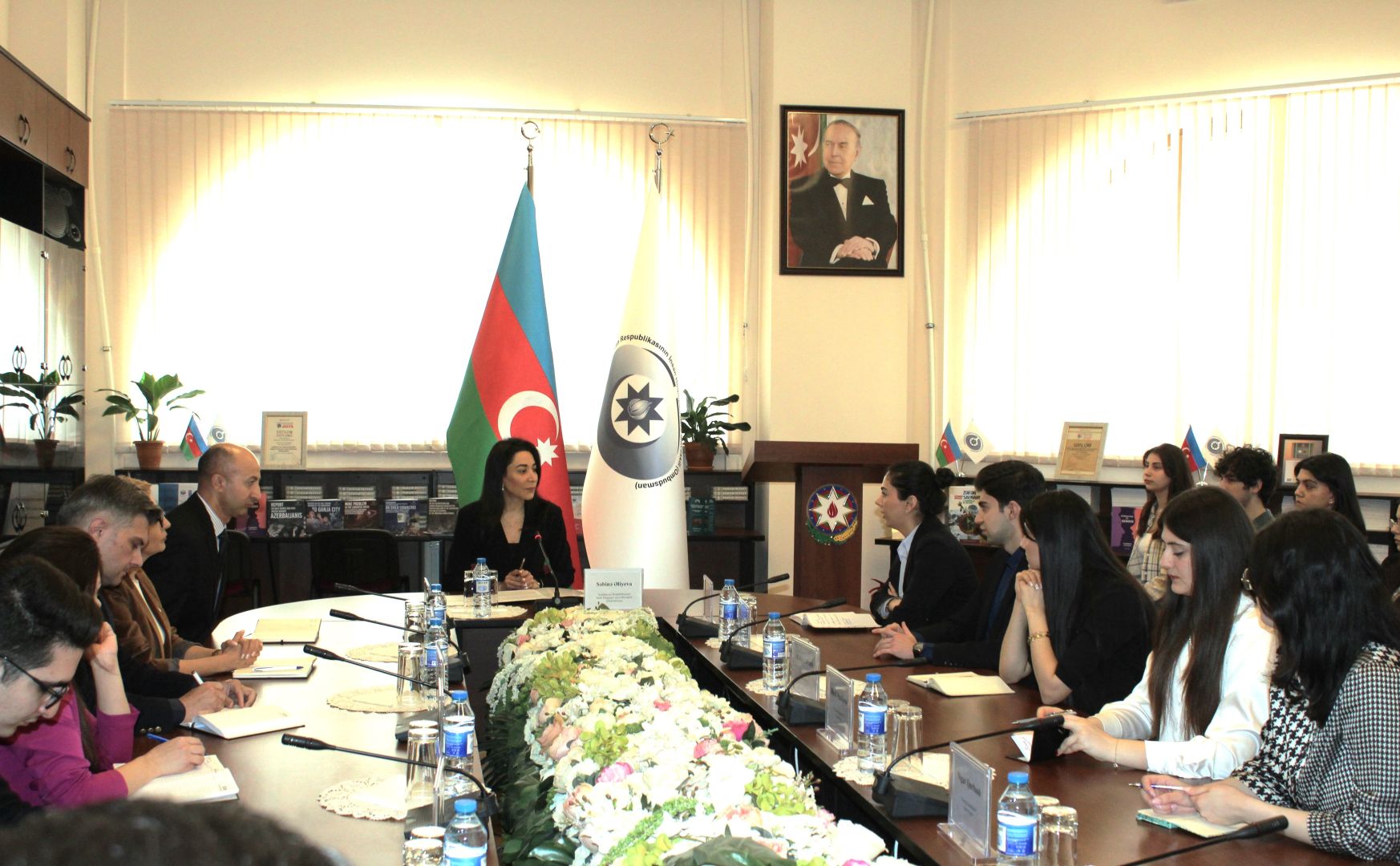 Azerbaijani Ombudswoman meets Femida Volunteers [PHOTO]