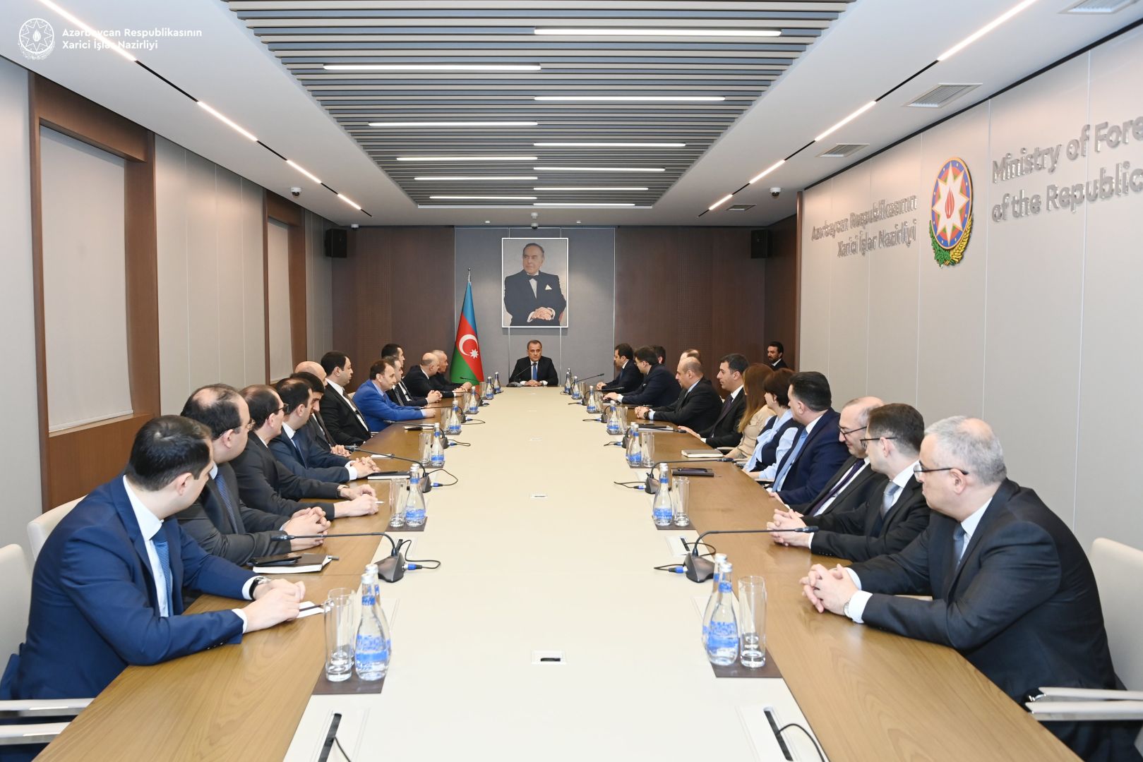 Meeting with newly appointed Azerbaijani Deputy Minister of Energy held at MFA