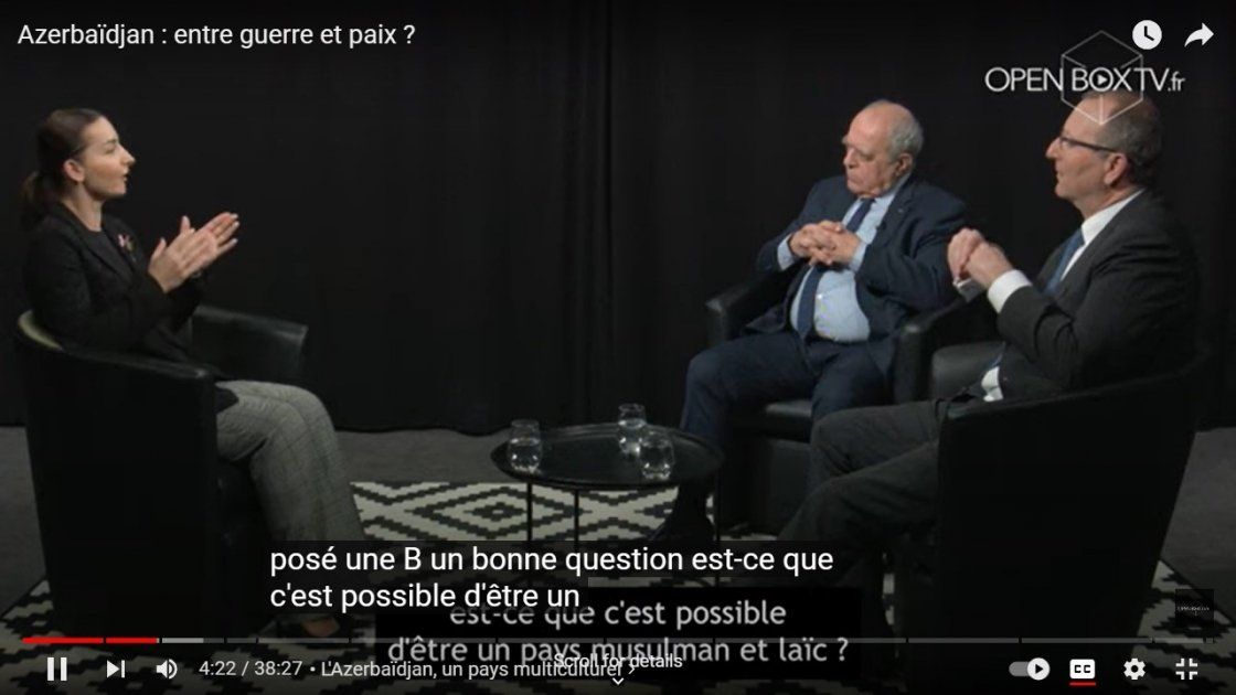 Azerbaijani ambassador shares country's realities on air of French TV channel [PHOTOS]