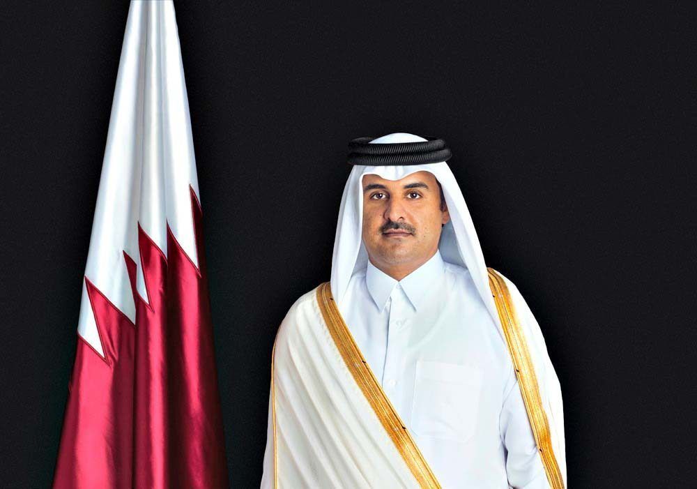 Amir Of State Of Qatar Tamim Bin Hamad Al Thani Congratulates Amir Of State Of Qatar Tamim Bin Hamad Al Thani Congratulates