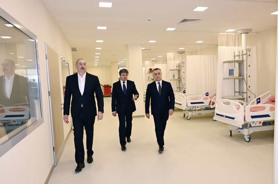 Qabala District Central Hospital inaugurated [PHOTOS]