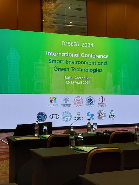 Smart environment and green technologies international conference held at Azerbaijani university [PHOTOS]