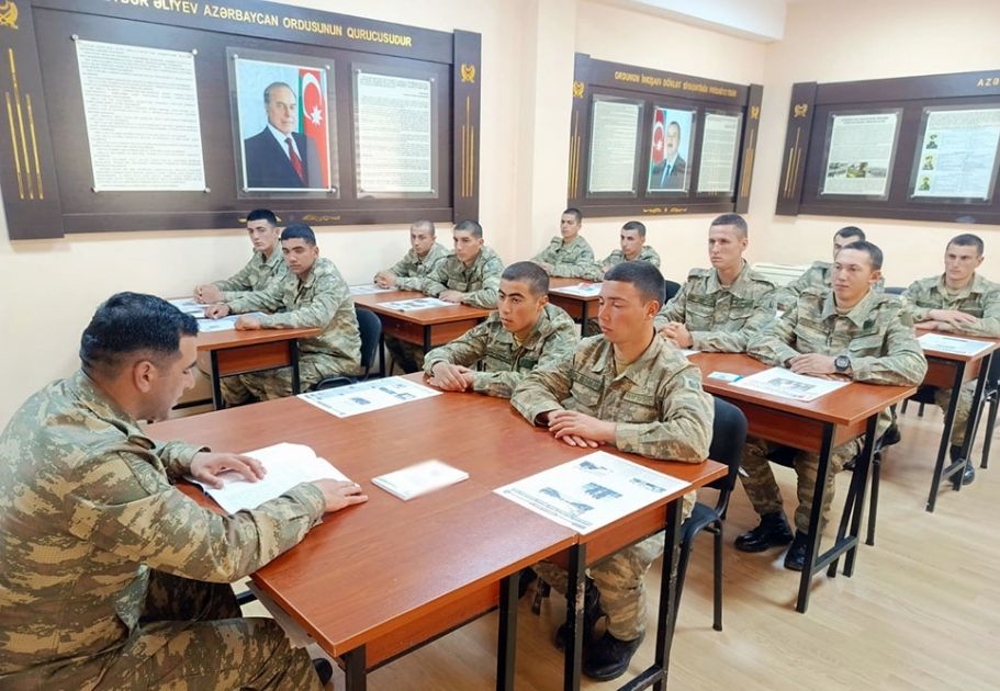 Azerbaijani servicemen's moral-psychological training is at high level, Defense Ministry [PHOTOS]