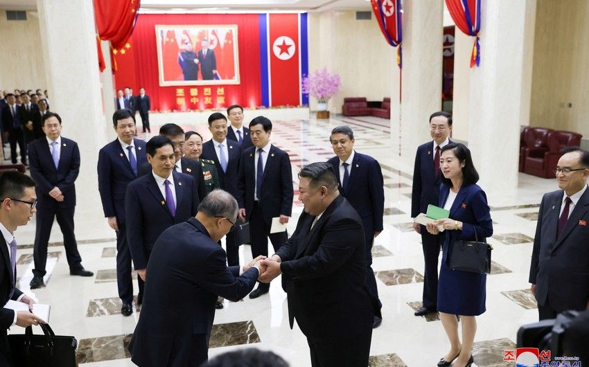 China's top legislator meets North Korea's Kim Jong Un on goodwill visit