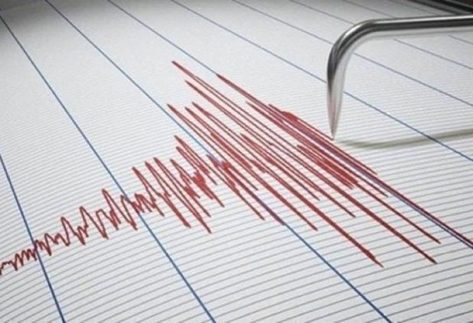 An earthquake strikes the Emishli region in Azerbaijan