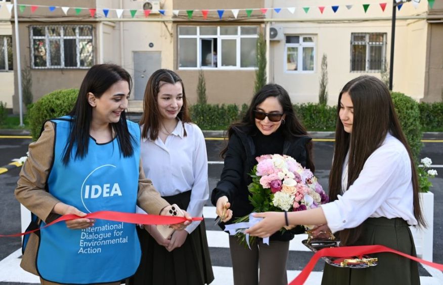 Renovated courtyards handed over to residents with participation of Leyla Aliyeva [PHOTOS]