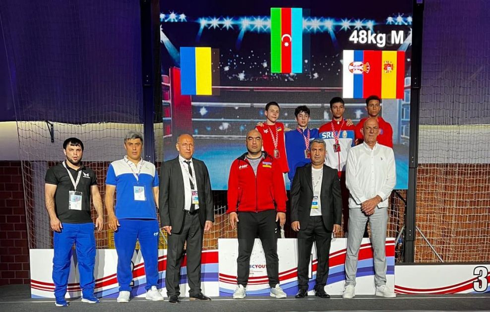 Azerbaijani boxer crowned European champion [PHOTOS]