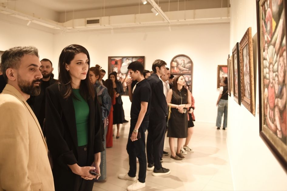 Baku Modern Art Museum showcases stunning graphic works and vibrant paintings [PHOTOS]