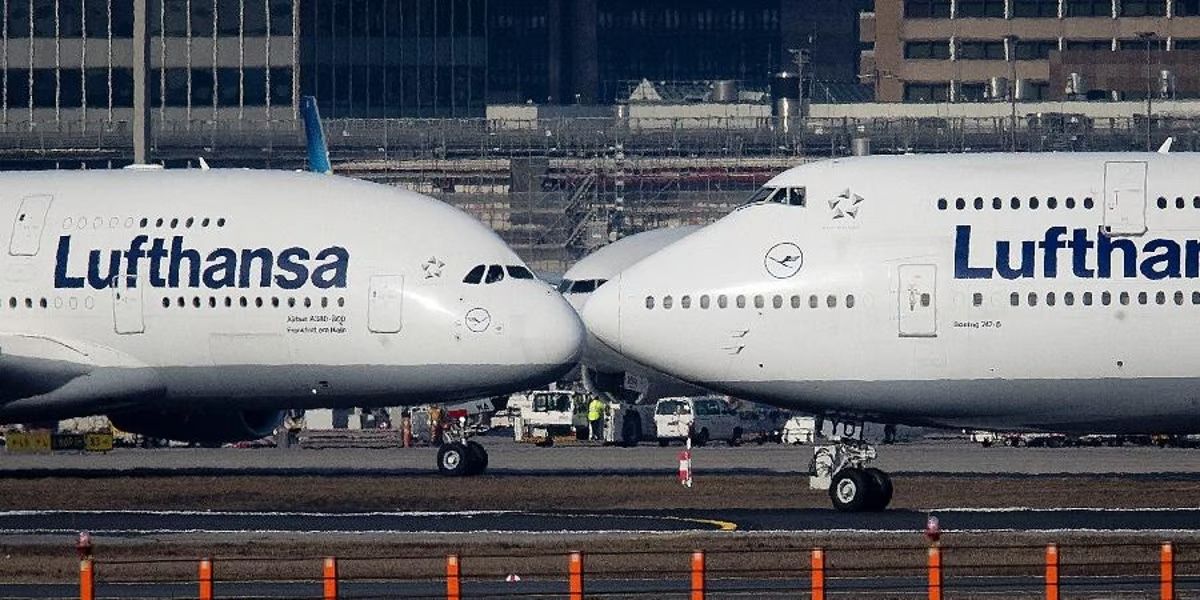 Lufthansa cancels most flights in Europe