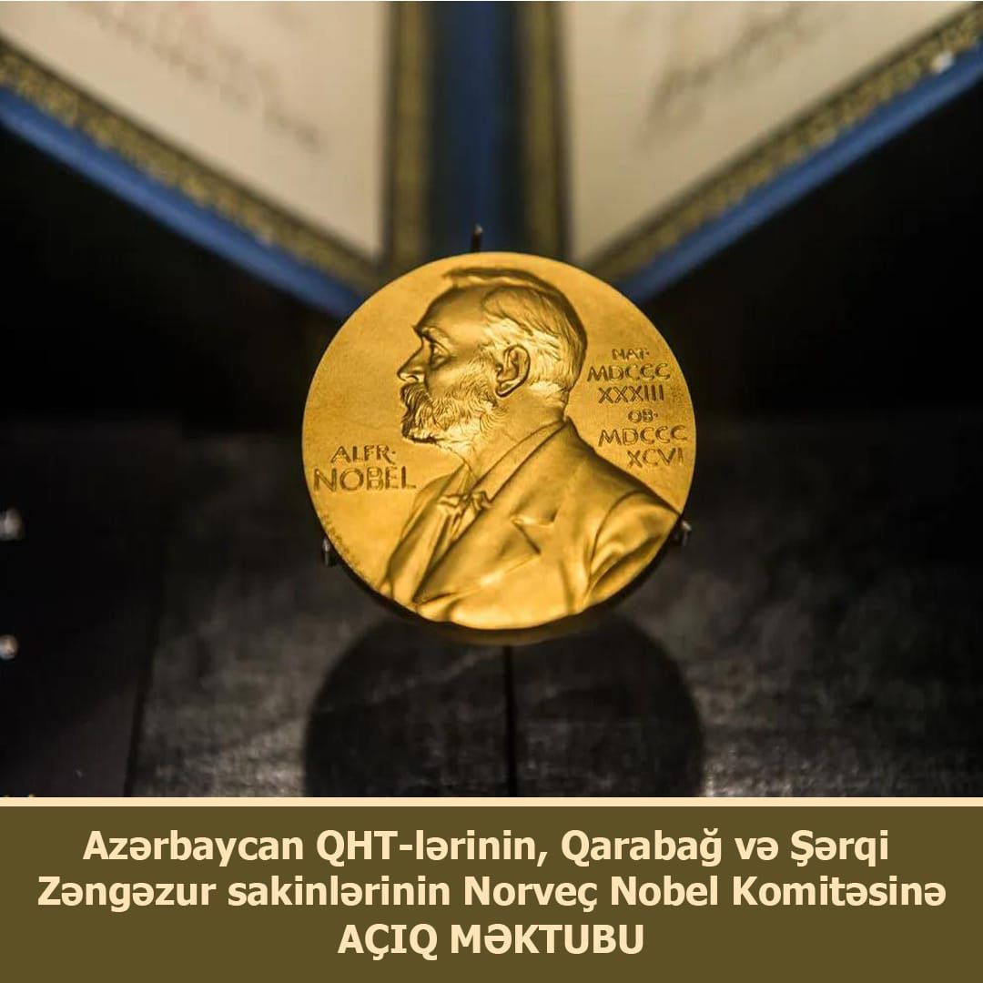 Azerbaijani NGOs address letter to Norwegian Nobel Committee