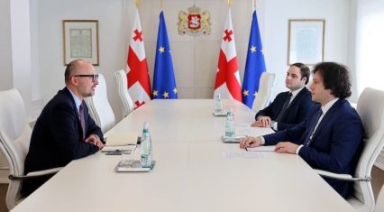 PM Kobakhidze, EIB S Caucasus Head discuss “positive dynamics” of Georgian economy