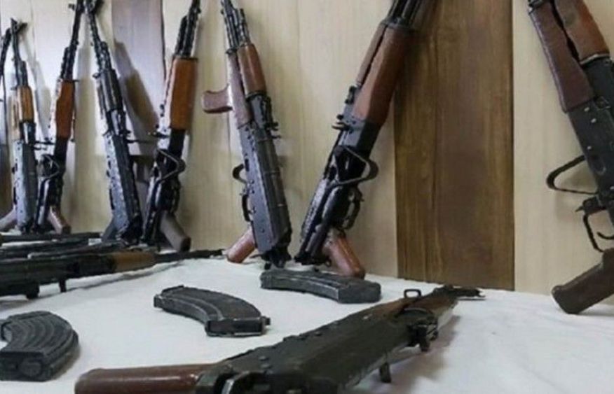 Weapons & ammunition found in Khankendi