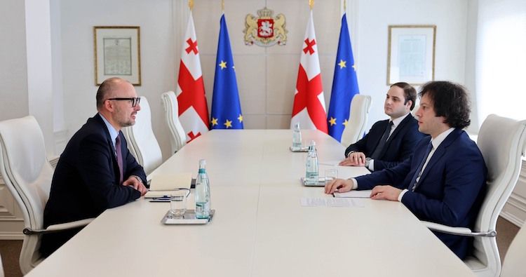 PM Kobakhidze, EIB S Caucasus Head discuss “positive dynamics” of Georgian economy