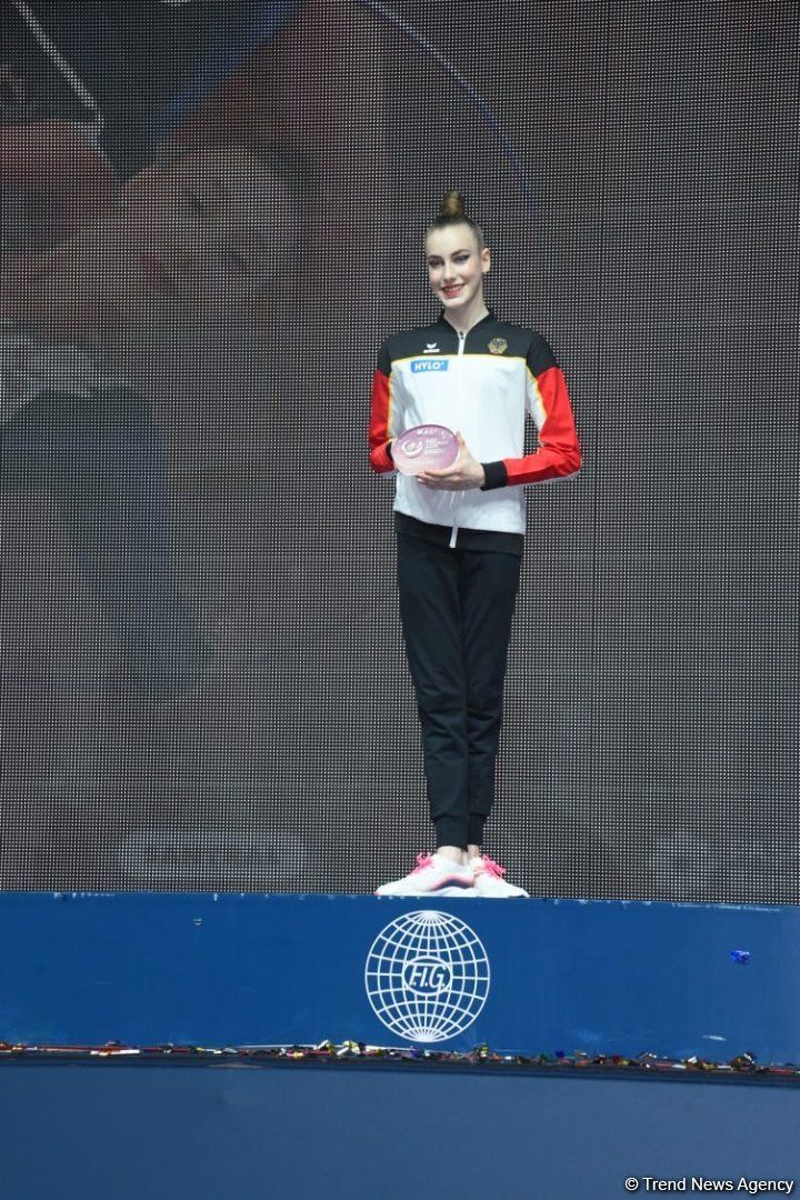 AGF Trophy award presented at Rhythmic Gymnastics World Cup in Baku [PHOTOS]