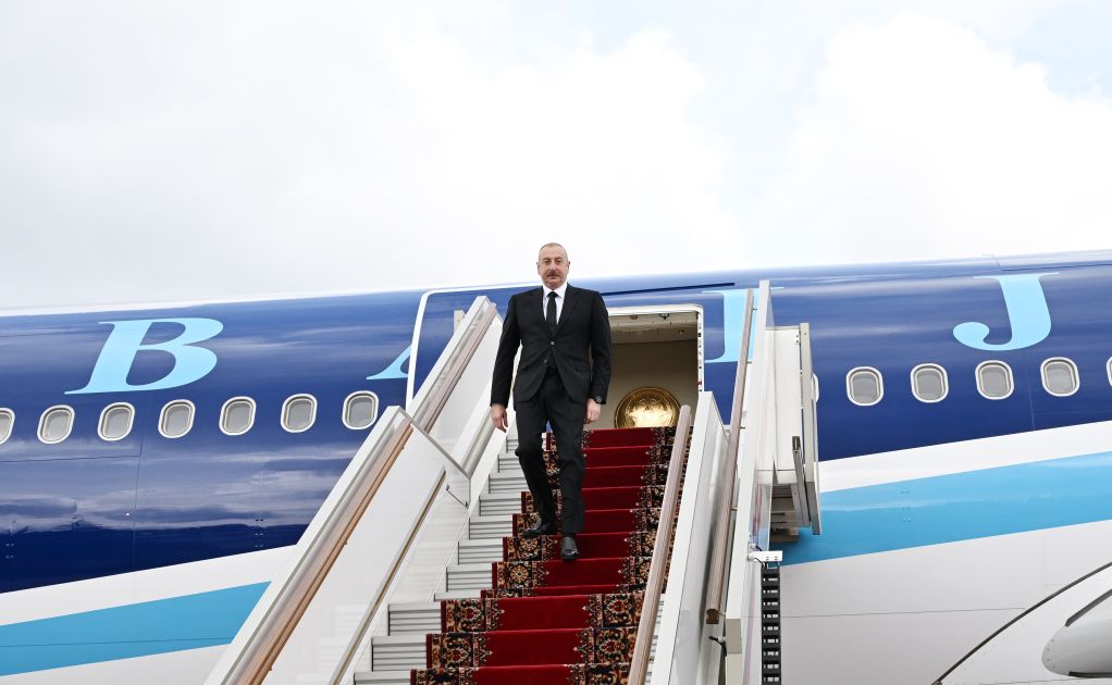 President of Azerbaijan Ilham Aliyev arrives in Russia for working visit [PHOTOS/VIDEO]