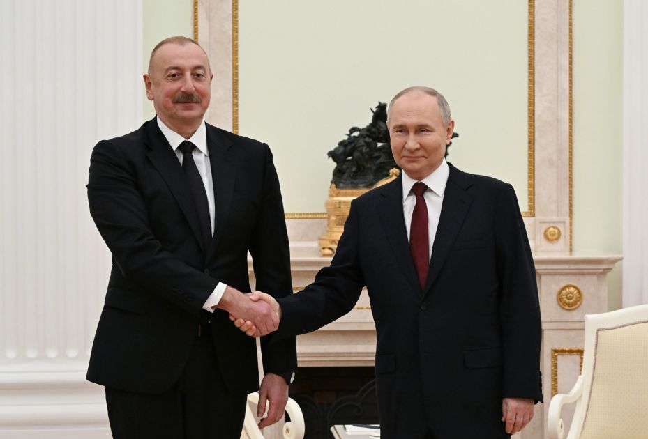 President Ilham Aliyev held one-on-one meeting with President Vladimir Putin [PHOTOS/VIDEO]