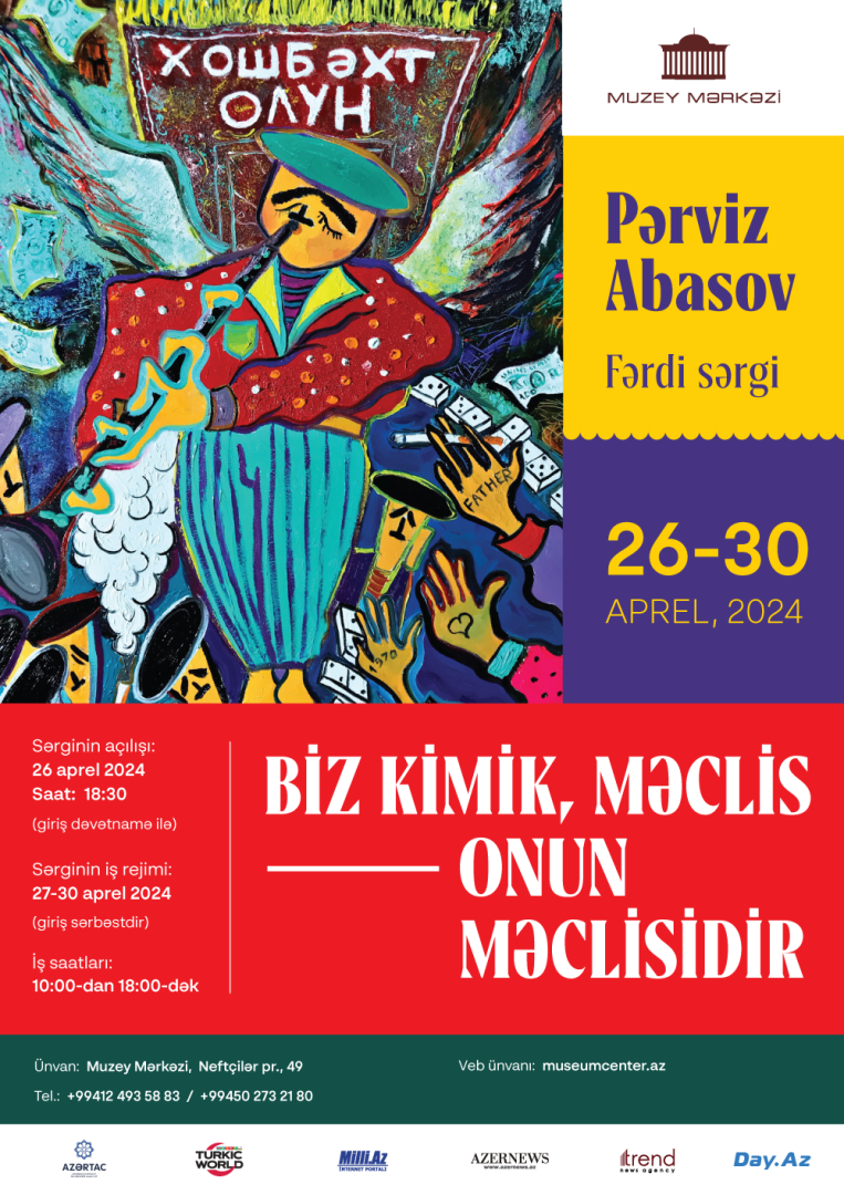 Parviz Abasov's solo exhibition to open in Baku