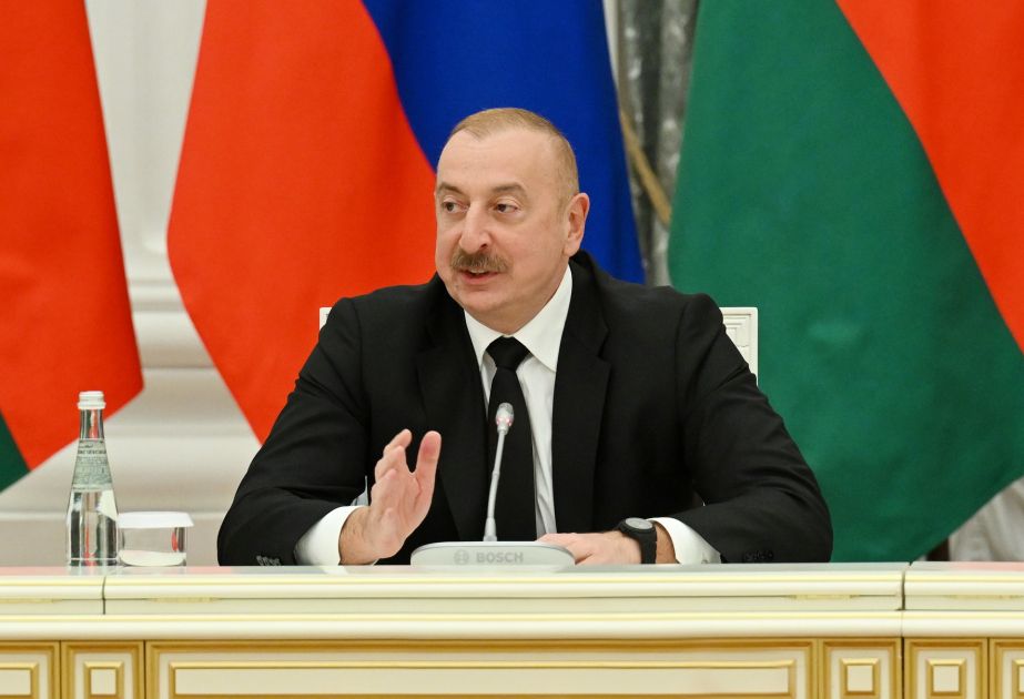 Heydar Aliyev factor to play an important role in interstate relations between Russia, Azerbaijan, President says