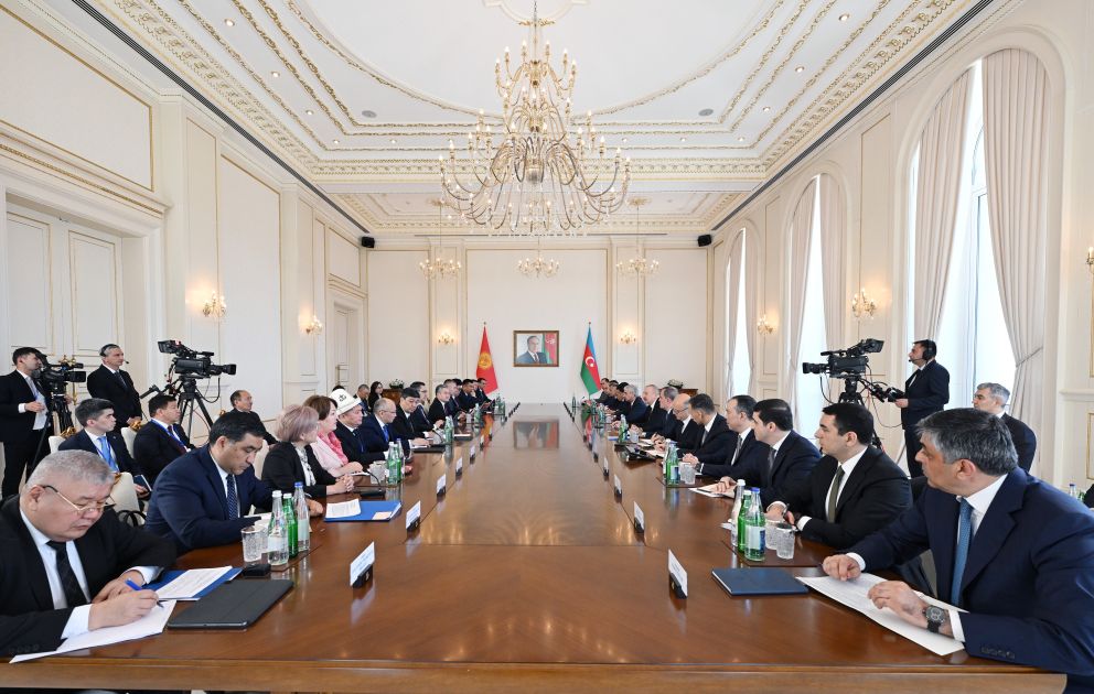 Second meeting of Azerbaijan-Kyrgyzstan Interstate Council kicks off [PHOTOS]