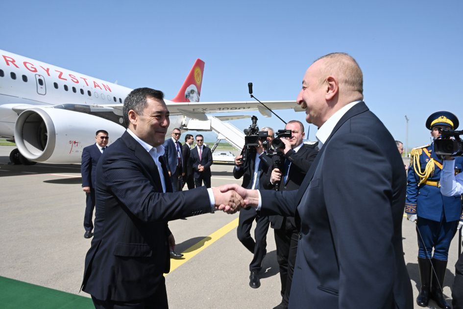 President of Kyrgyzstan Sadyr Zhaparov, arrives in Fuzuli district [PHOTOS/VIDEO]