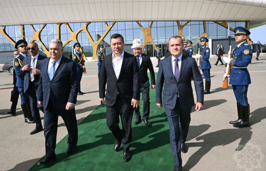 President of Kyrgyzstan Sadyr Zhaparov concludes his state visit to Azerbaijan [PHOTOS]