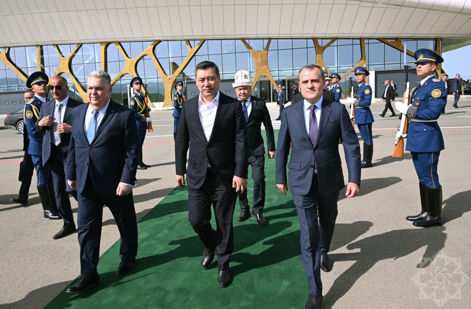President of Kyrgyzstan Sadyr Zhaparov concludes his state visit to Azerbaijan [PHOTOS]