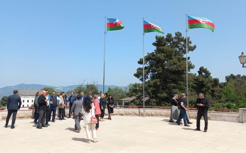 Foreign Affairs Committee Chairs of Parliaments of Turkic States visit Khankandi