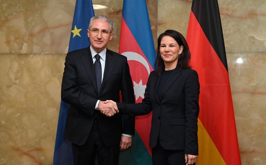 Azerbaijani minister considers getting ready for COP29 alongside Annalena Baerbock