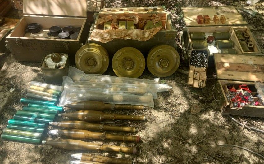 Ammunition and weapons discovered in Khojavand and detained