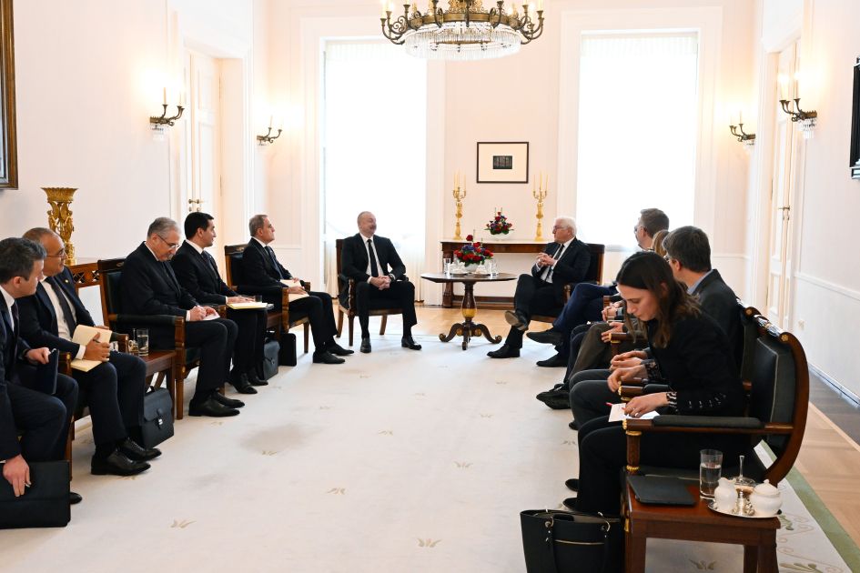 President Ilham Aliyev holds expanded meeting with German President Frank-Walter Steinmeier [PHOTOS/VIDEO]