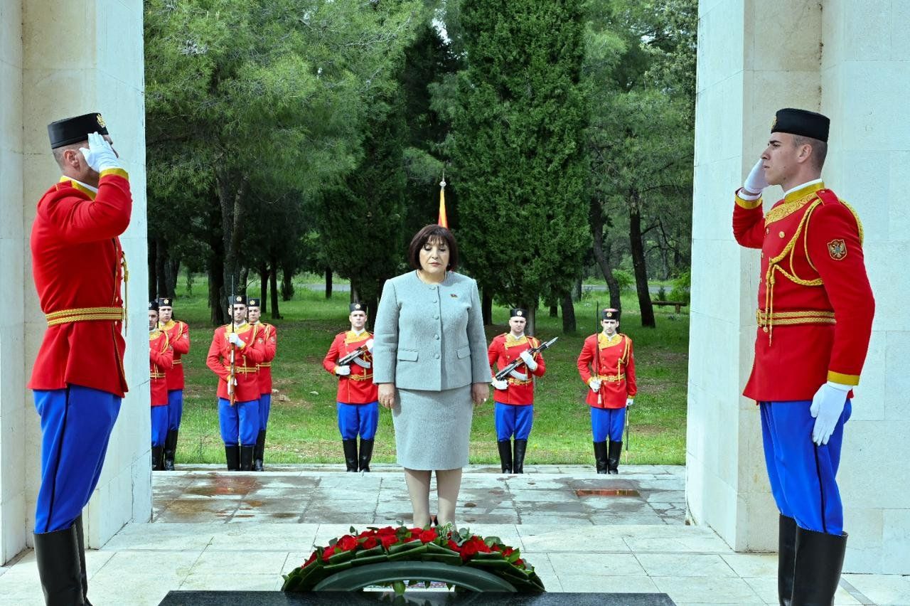 Azerbaijani parliamentarians visit Montenegro's Partisan Warrior monument