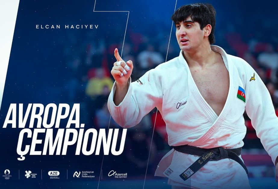 Azerbaijani judoka crowned European champion