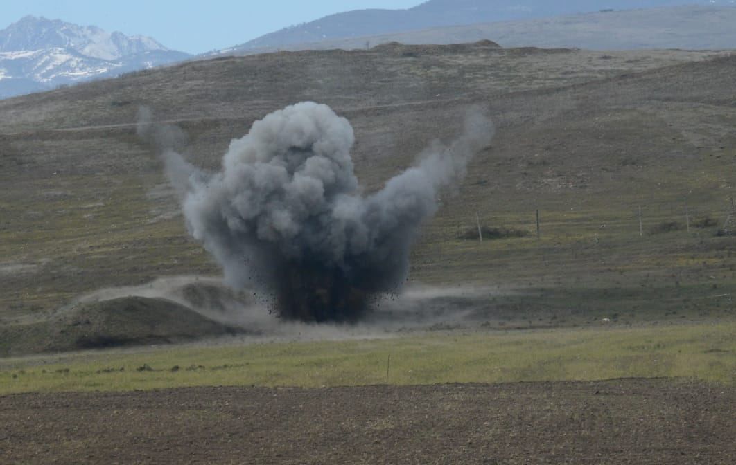 Mine explodes in Azerbaijan’s Gazakh, injuring one person