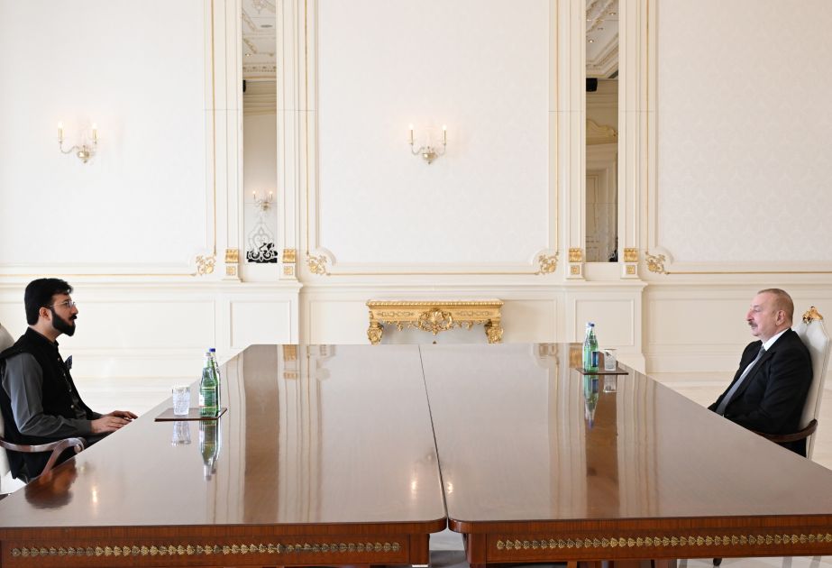 President Ilham Aliyev receives Chairman of MUSLIM Institute of Pakistan [VIDEO]