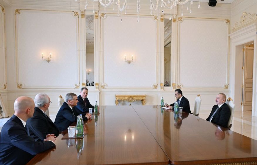 President Ilham Aliyev receives representatives of U.S. Church of Jesus Christ of Latter-day Saints and Stirling Foundation [PHOTOS/VIDEO]