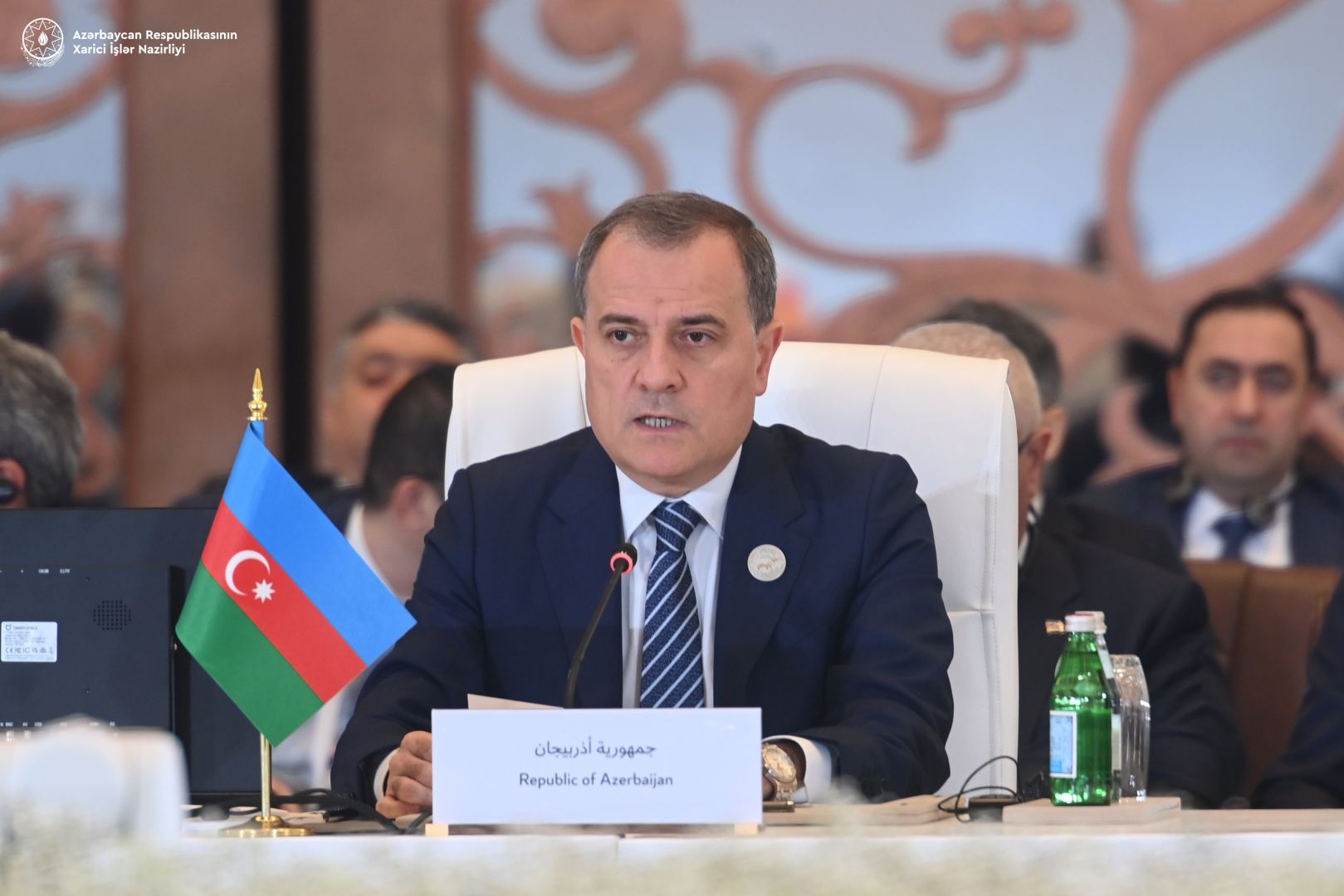 Azerbaijan's Bayramov addresses 3rd Arab Cooperation & Economic Forum [PHOTOS]