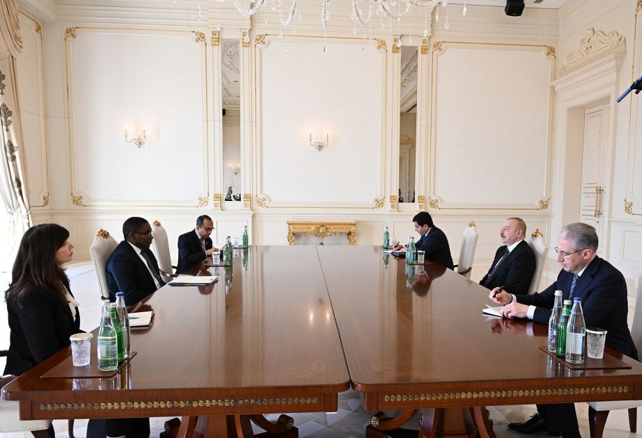 President Ilham Aliyev receives Special Adviser to UN Secretary-General [VIDEO]