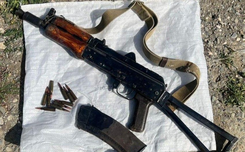 AKS machine gun found in Binagadi district of Baku
