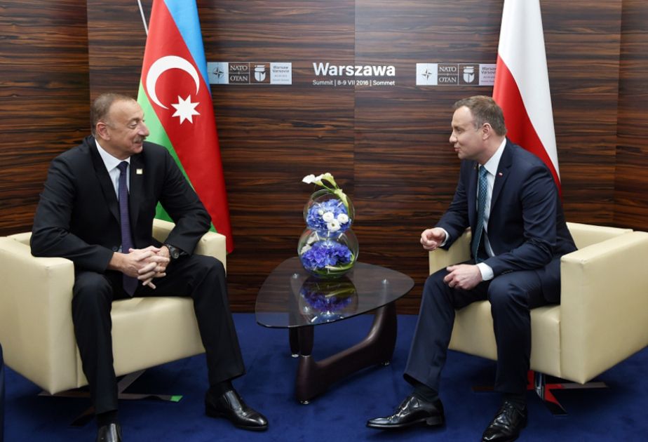 President Ilham Aliyev: We highly value Poland's position that spans the entire South Caucasus